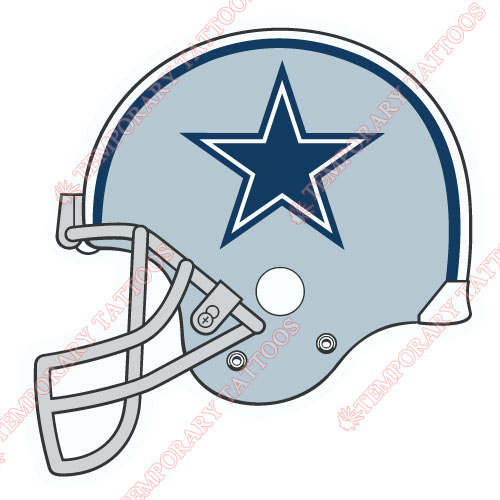 Dallas Cowboys Customize Temporary Tattoos Stickers NO.501
